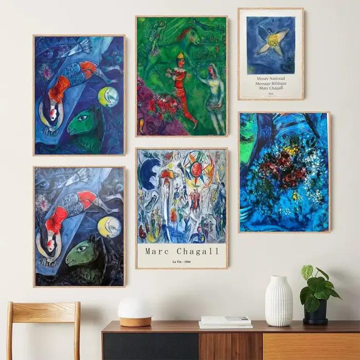 Peinture sur toile de Marc Chagall