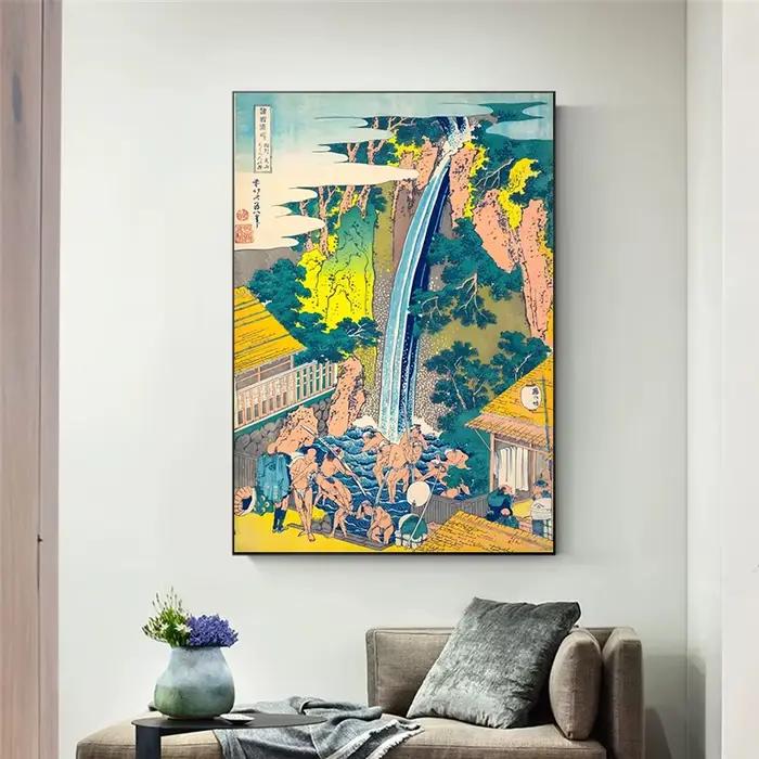 Paysage japonais ukiyo-e Kawase Hasui œuvres d'art affiche