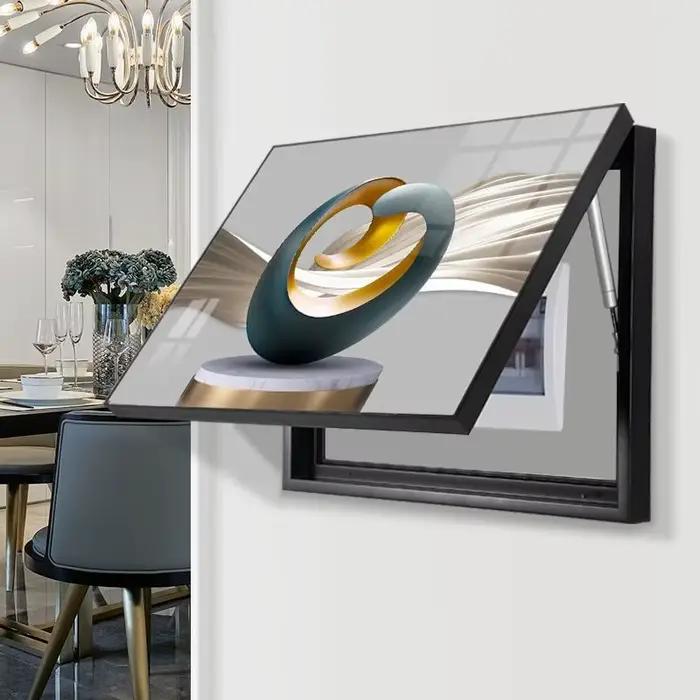 Peinture décorative boîte de compteur électrique maison salon mur Art impression décor accessoires moderne minimaliste créatif Mural affiche