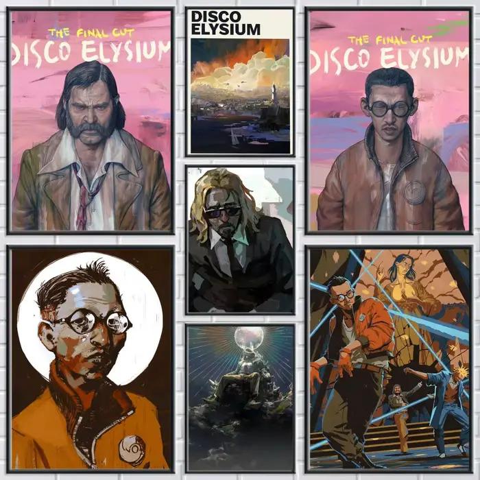 Affiche de jeu vidéo Disco Elysium