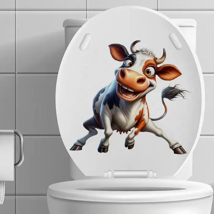 # Autocollants vache amusants