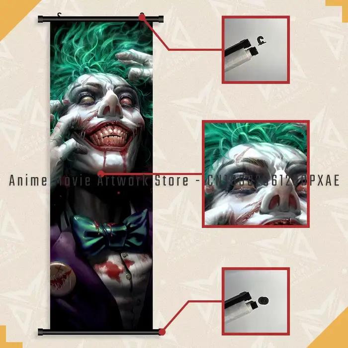 DC Comics Joker Suicide Squad Harley Quinn toile impression suspendue peinture mur Art affiche décor à la maison rouleaux photo salon