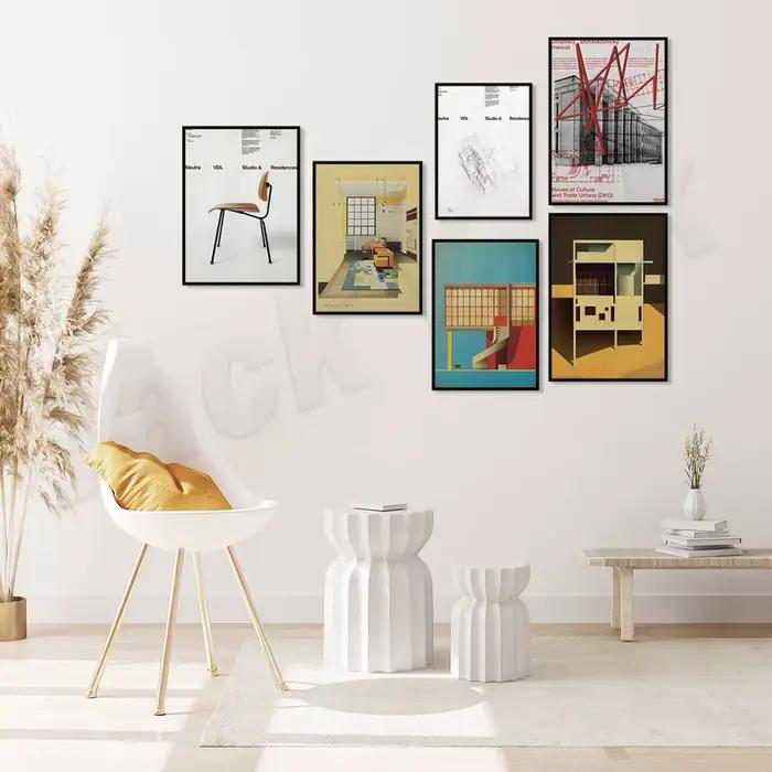 Affiche d'exposition Bauhaus
