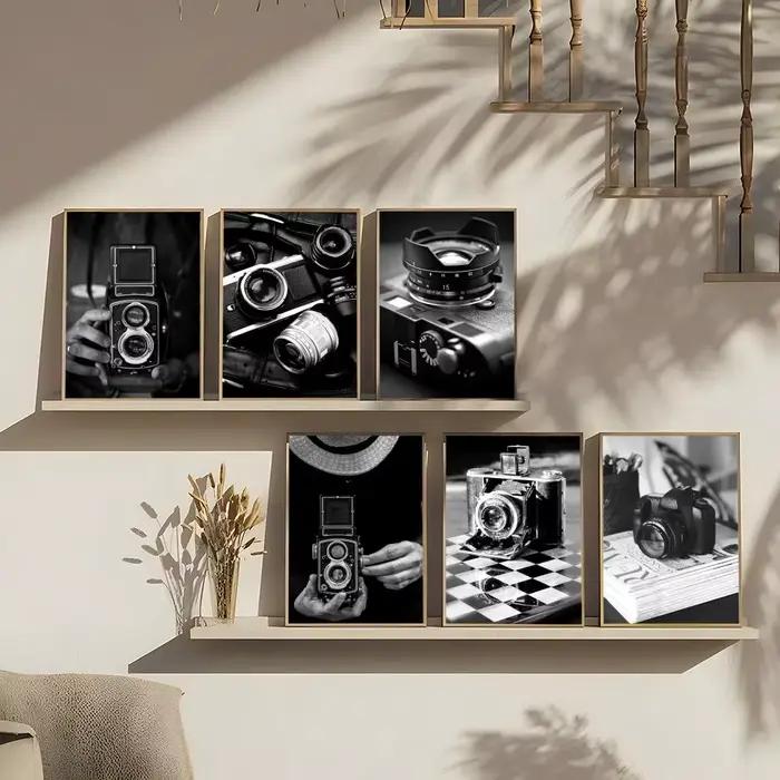 Affiche Photo Vintage noir et blanc