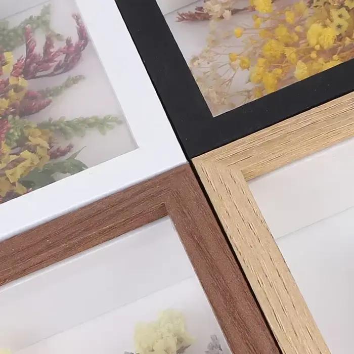 Cadre de boîte à ombre en bois