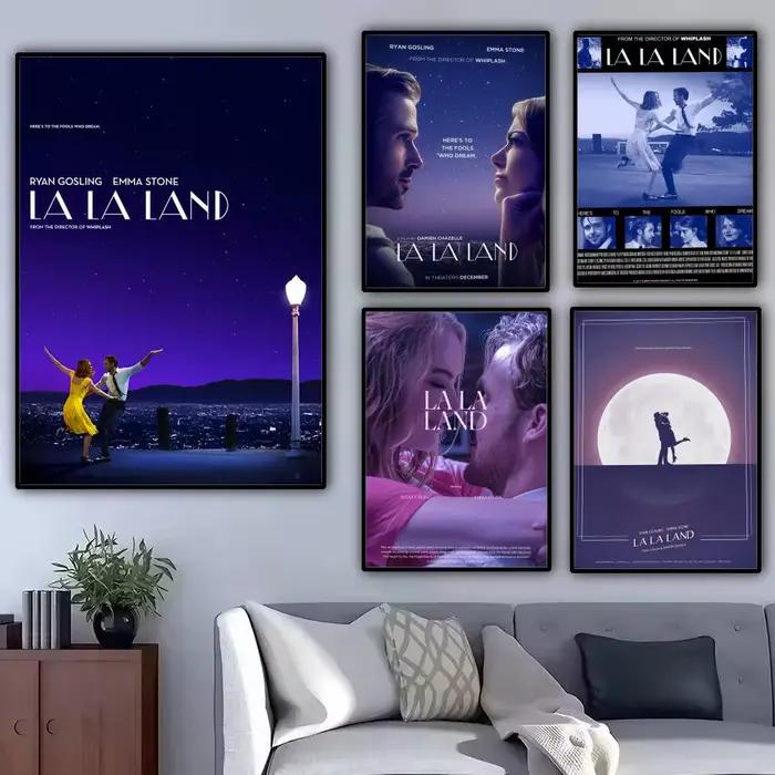 L-La La L-Land affiche HD Art collant mur étanche maison salon chambre Bar décoration esthétique