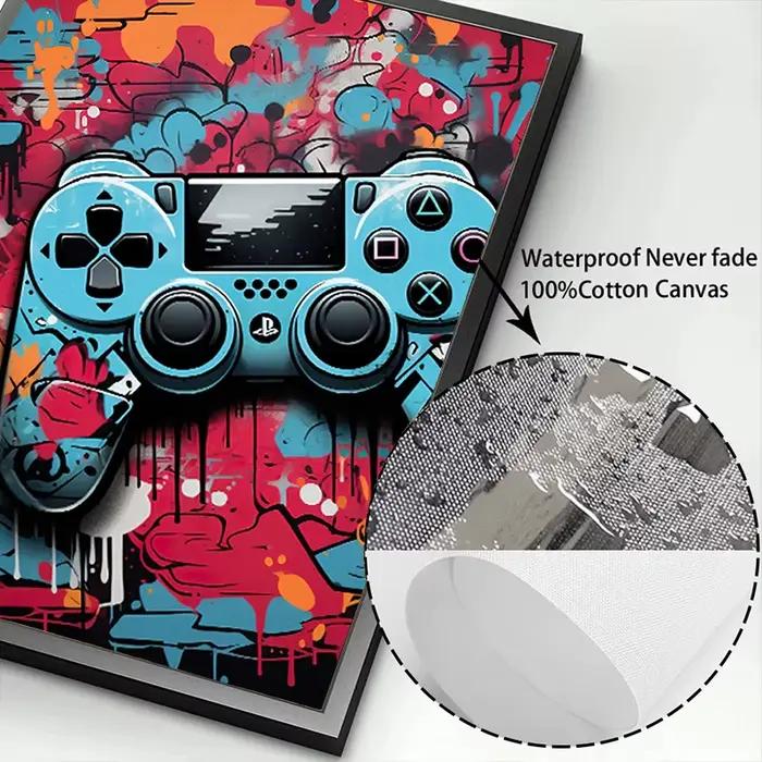 Affiche de jeu Graffiti imprimée