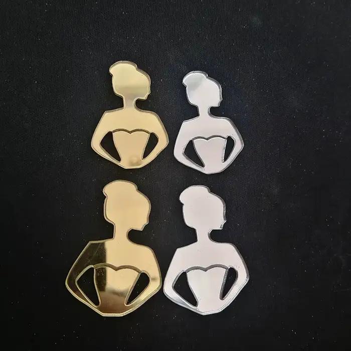 Autocollant en acrylique pour décoration de fête