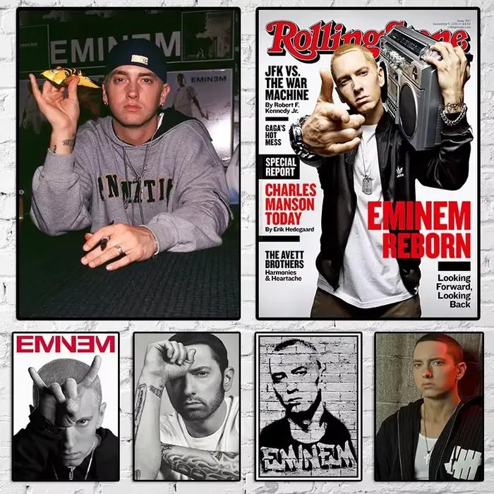 Affiches Eminem 8 Mile affiche Hip Hop rappeur chanteur