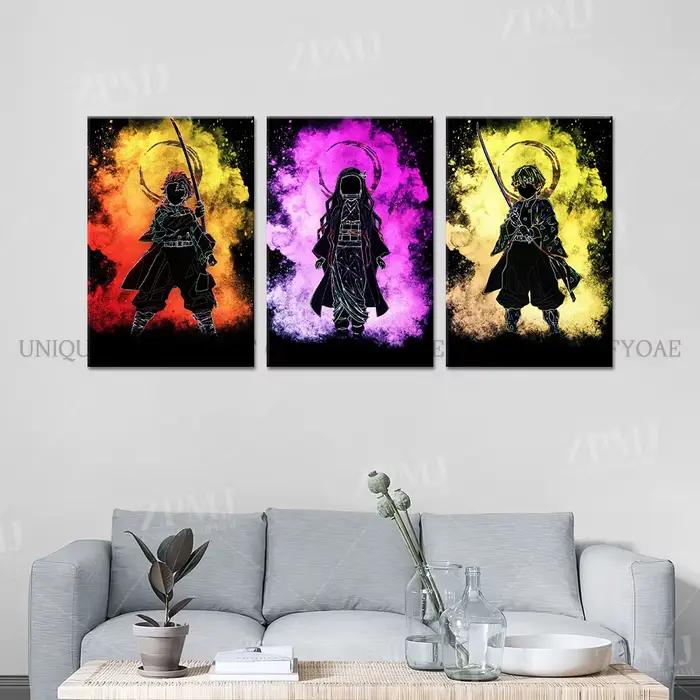 Affiche sur toile Demon Slayer HD