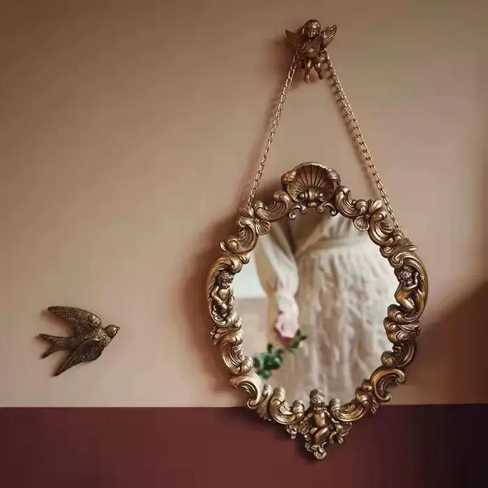 Miroir mural de maquillage pour salle de bains