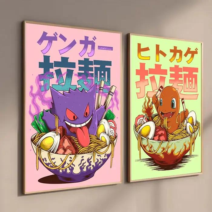 Affiche d'art Anime P-Pokemon