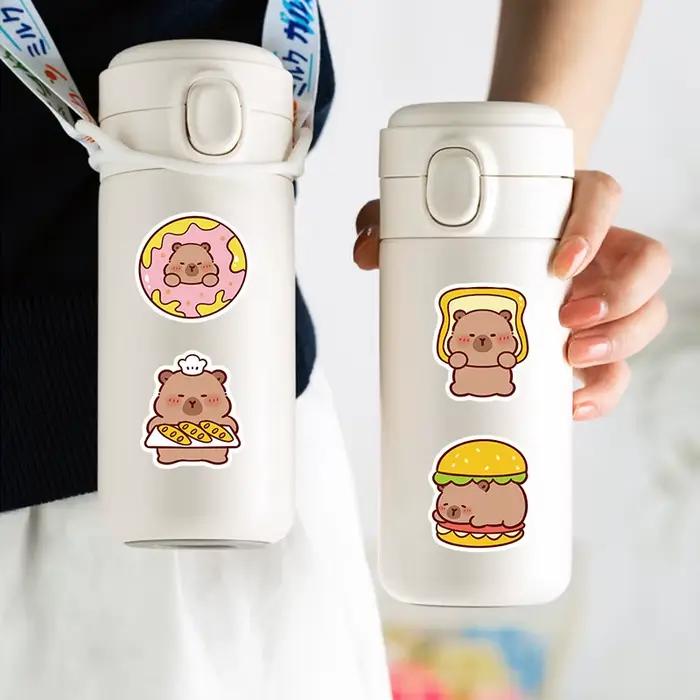 206 autocollants Capybara - Idéal pour la décoration DIY sur les bagages