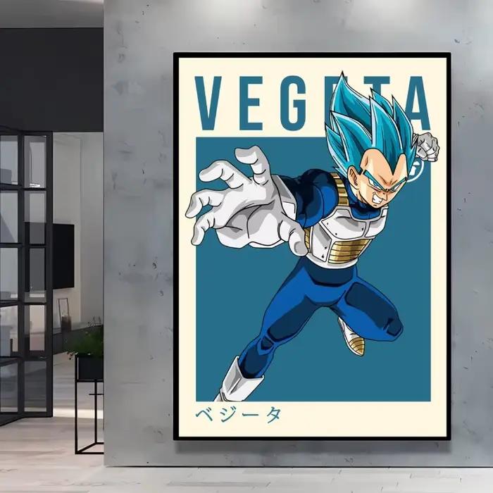 Peinture sur toile de personnages d'anime Dragon Ball