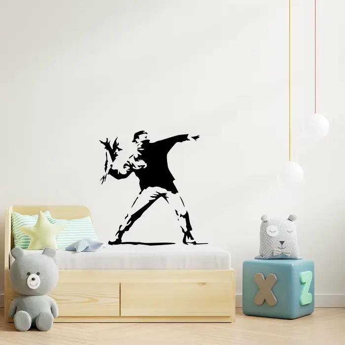 1pc Banksy mur Art décoration de la maison