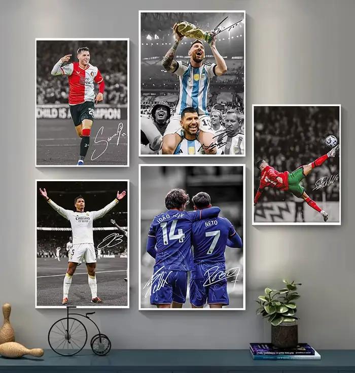 Affiche sur le terrain de football Star 202 221.Super Moment