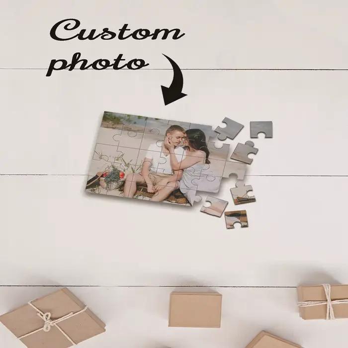 Puzzles personnalisables avec photos pour couple et famille