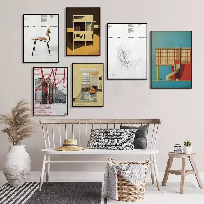 Affiche d'exposition Bauhaus