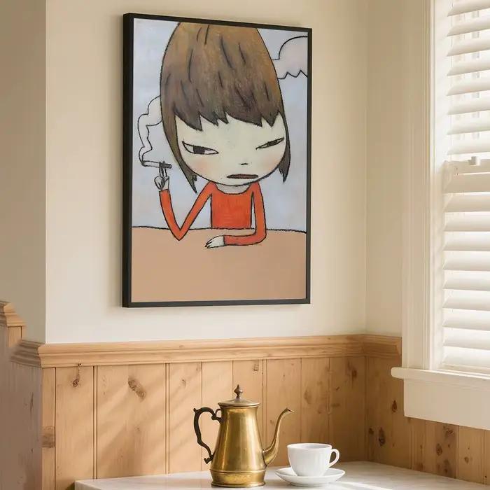 Yoshitomo Nara – affiche d'art imprimée