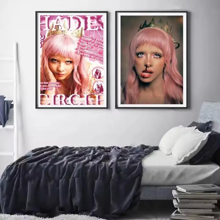 Affiche décorative murale Singer Melanie Martinez Hades 2026 pour salons