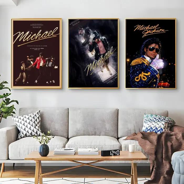 Affiche du chanteur Michael Jackson
