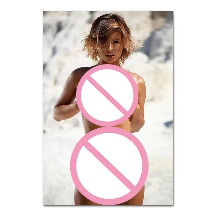 Affiche de fille jolie