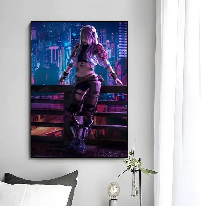 Affiche cool C-Cyberpunk G-Girl