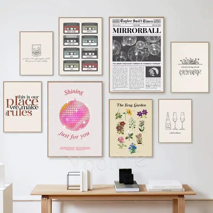 Peinture sur toile murale Chase Stars pour filles