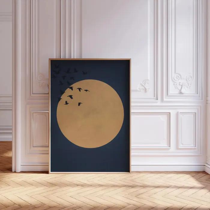 Japandi affiche neutre minimaliste Art impression japonaise mur Art