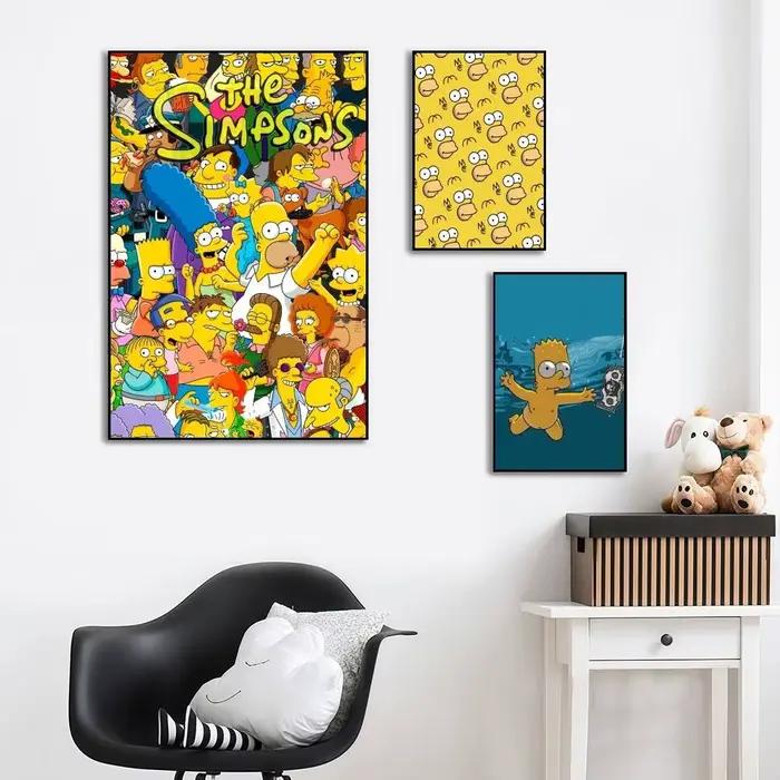 FUNNY The S-Simpsons, affiche autocollante haute définition