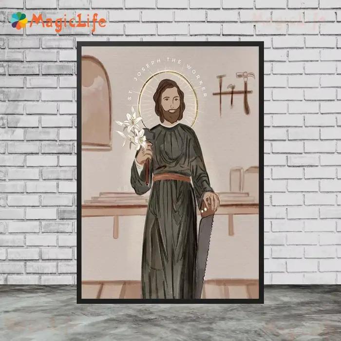 Affiches murales de christianisme de Religion de jésus missionnaire