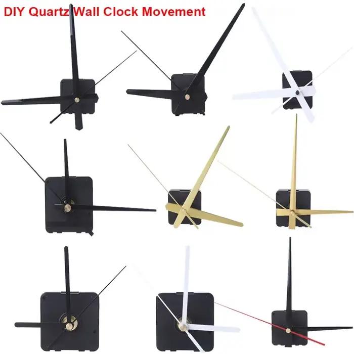 Mécanisme mouvement d'horloge murale à bricolage avec mains