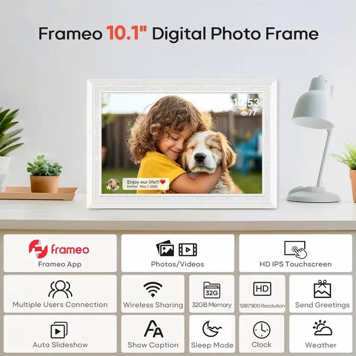 Cadre photo numérique WiFi 10