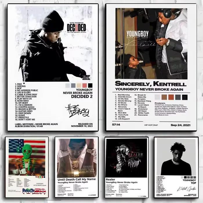 Affiche d'album Pop Singer Y_YoungBoy