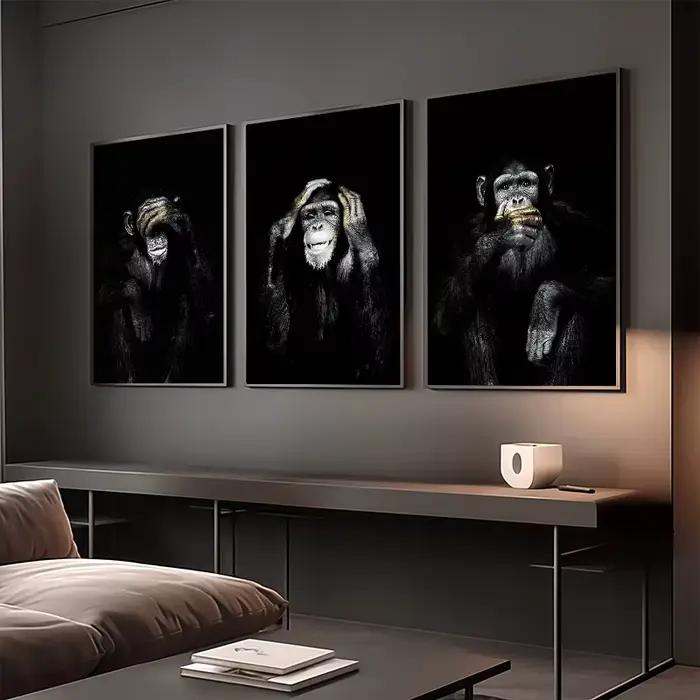 Affiches modernes d'animaux pour la décoration de la maison