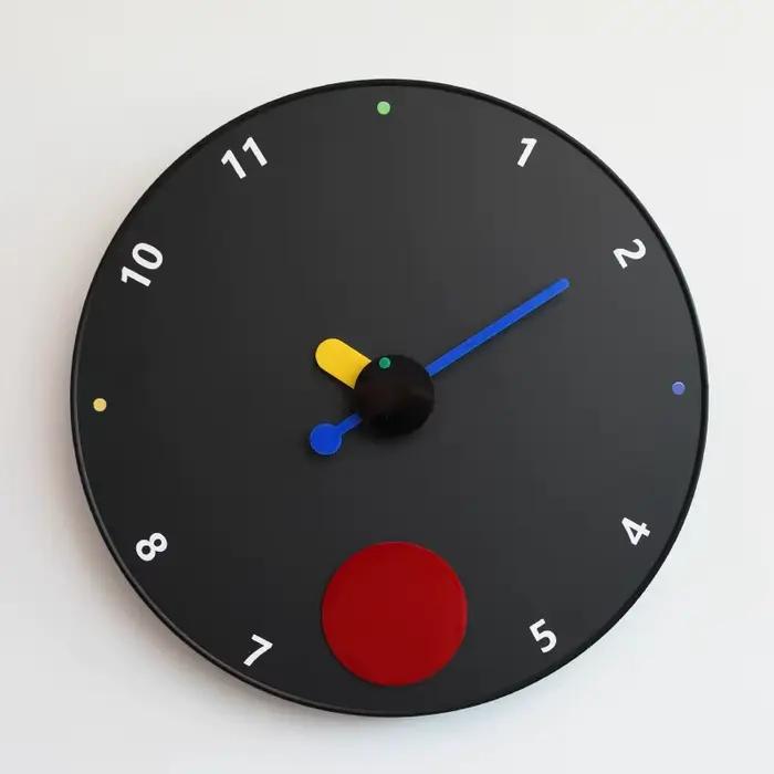 Horloge murale d'art personnalisée