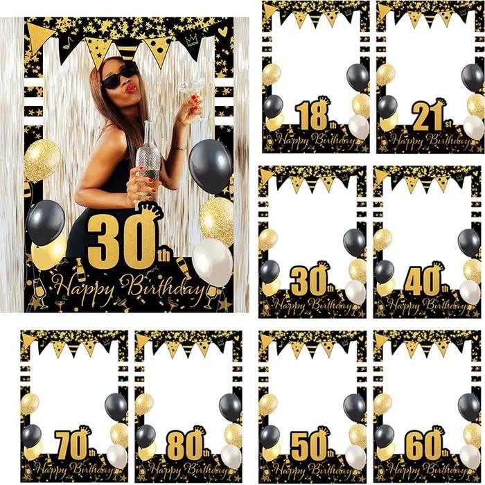 Cadre Photo pour 30e 40e 50e 60e anniversaire