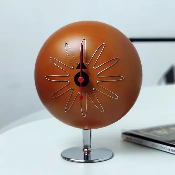 Accessoires de luxe horloges de Table décoration nordique salon horloge de bureau silencieuse Design minimaliste décor à la maison Cloches