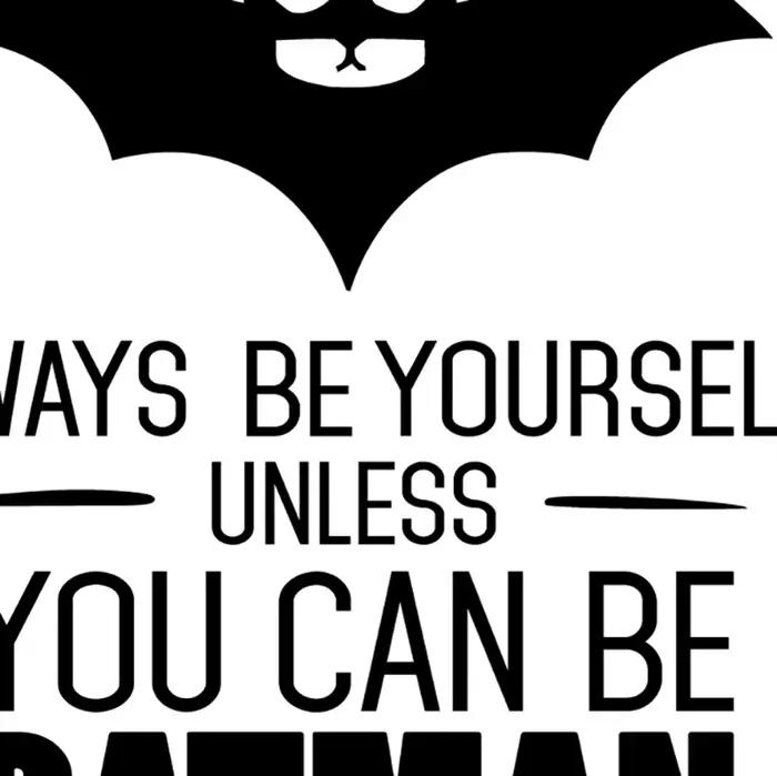 Batman citations inspirantes impressions d'art noir blanc affiches Style nordique INS toile peinture garçons chambre décoration murale