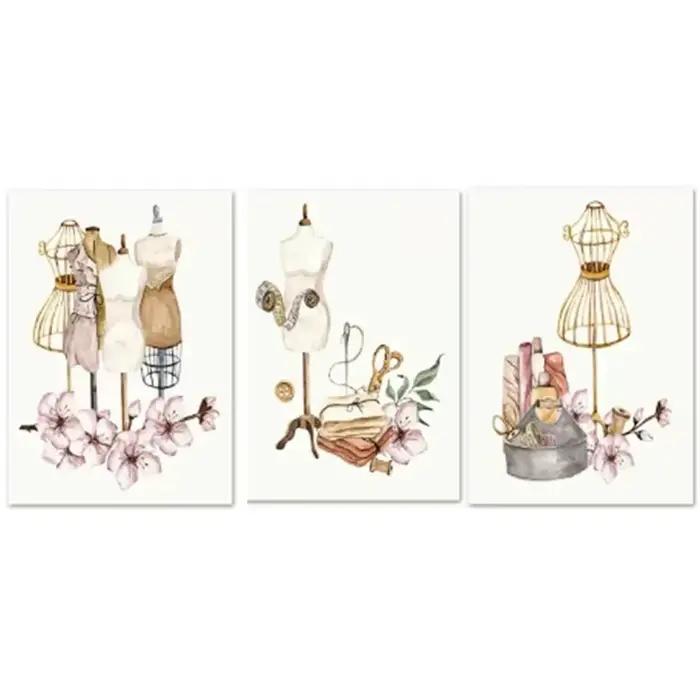 Bohème, Art mural, Machines à coudre, affiches imprimées sur toile HD pour la décoration de la maison, du salon et de la chambre à coucher
