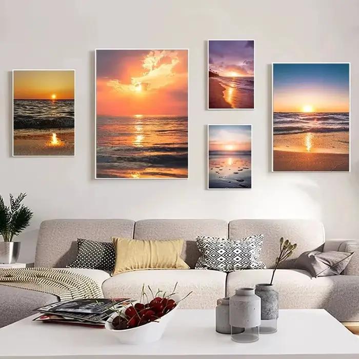 Affiches et impressions de lever de soleil de bord de mer