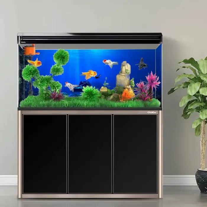 Peinture décorative de fond de plantes précieuses de poisson