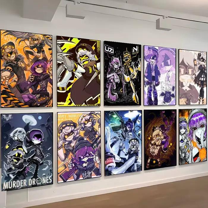 Affiches décoratives, peintures murales pour bureau