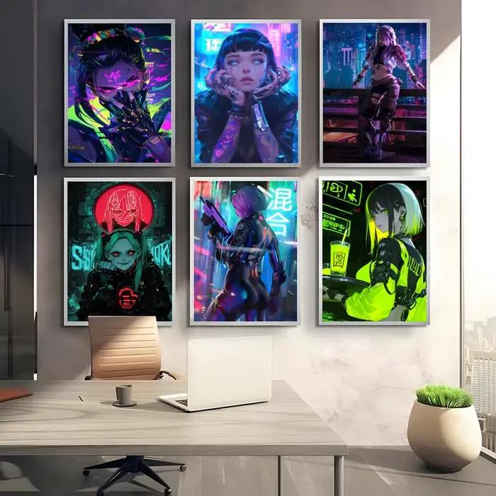 Affiche cool C-Cyberpunk G-Girl