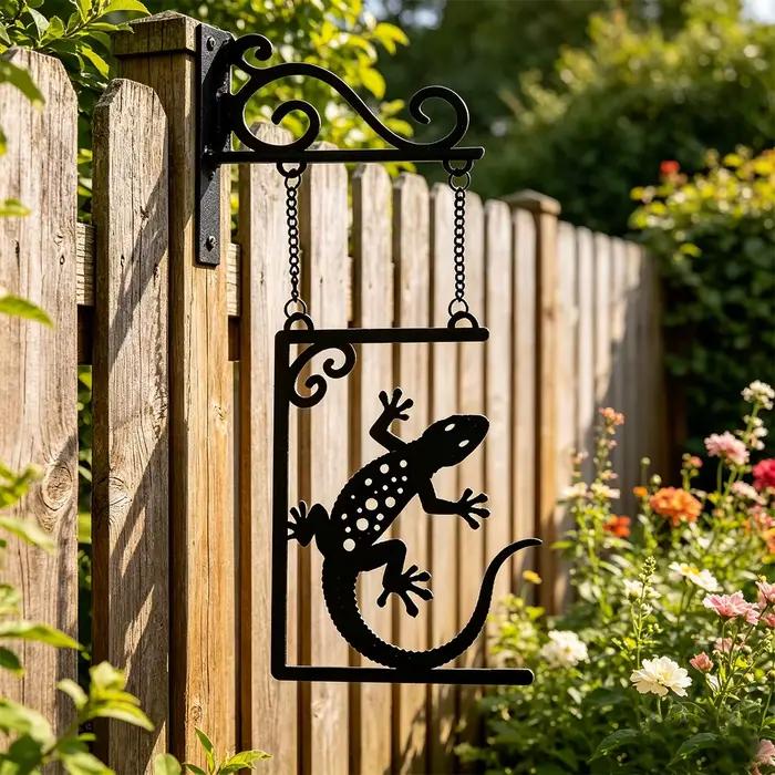 1 pièce de décoration murale en fer forgé