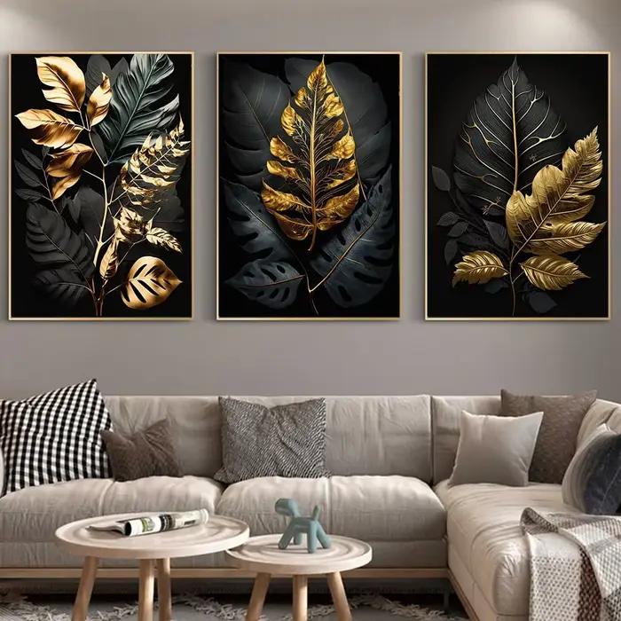 Art mural abstrait nordique moderne