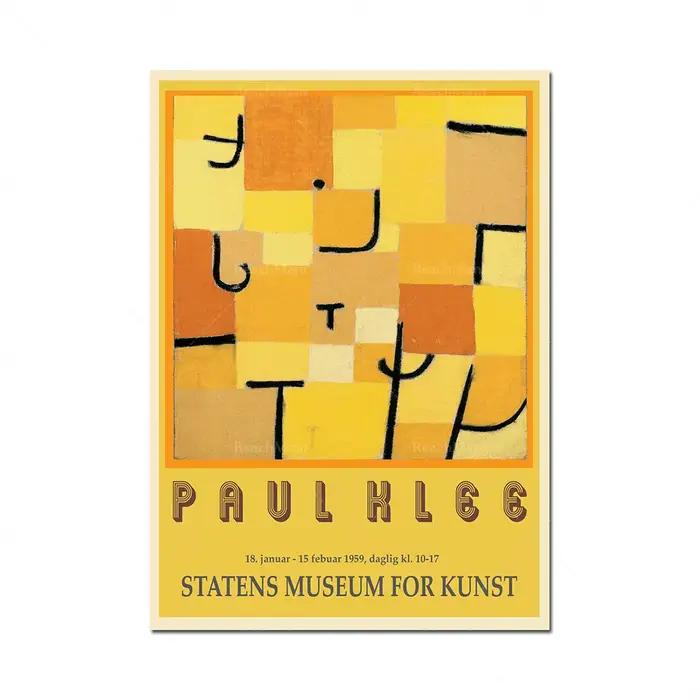 Paul Klee – peinture décorative moderne de Style abstrait classique