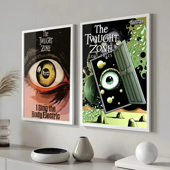 Affiche de science-fiction TV Drama T-The Twilight Zone