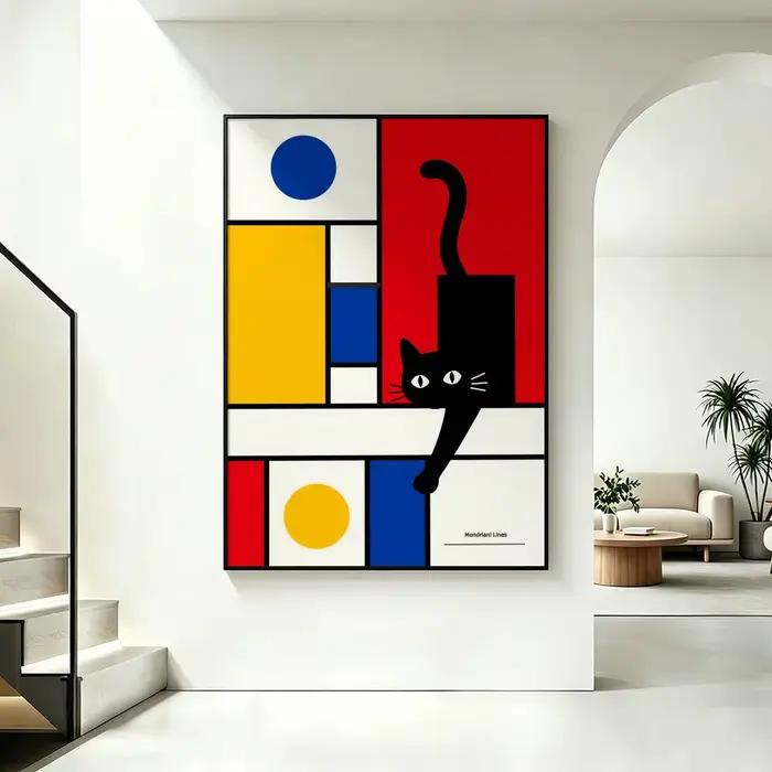 Affiche de l'artiste Piet Mondrian