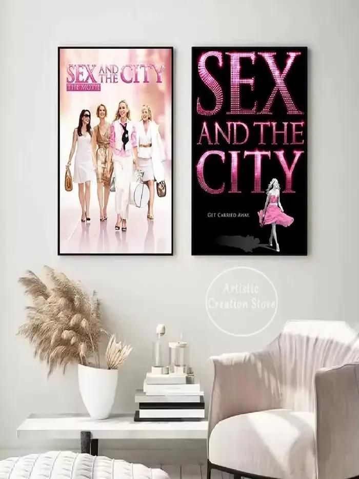 Affiche de la série télévisée classique Sex and The City